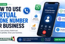 HOW TO USE VIRTUAL PHONE NUMBER FOR BUSINESS, VIRTUAL PHONE NUMBER, GHPARROT, BEST VIRTUAL PHONE NUMBER